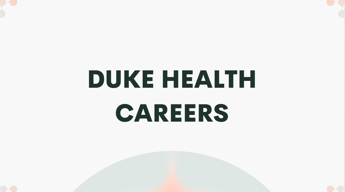 Duke Health Careers