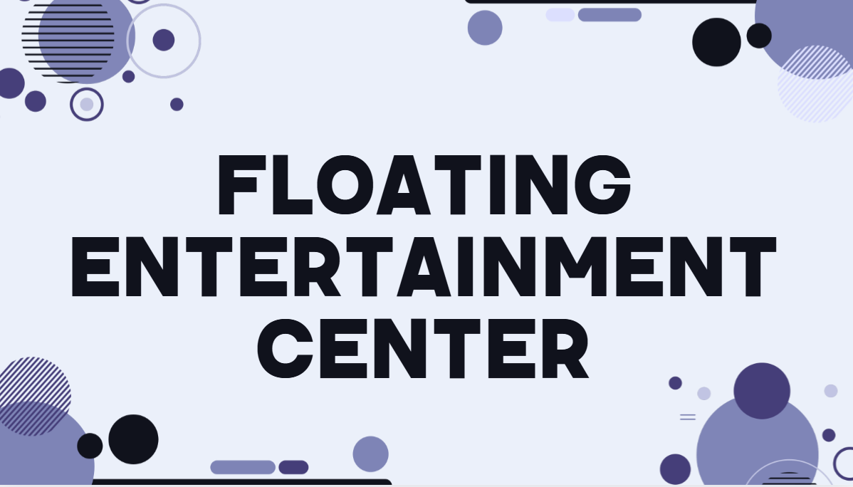 floating entertainment center