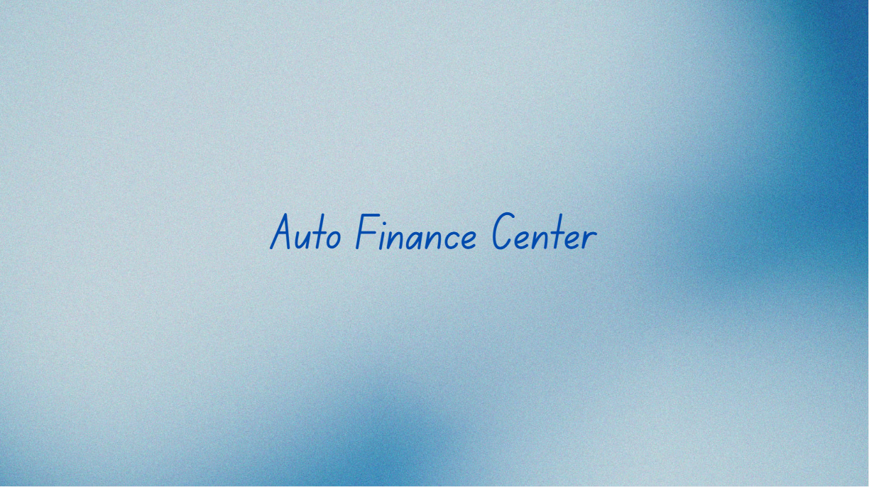 Auto Finance Center