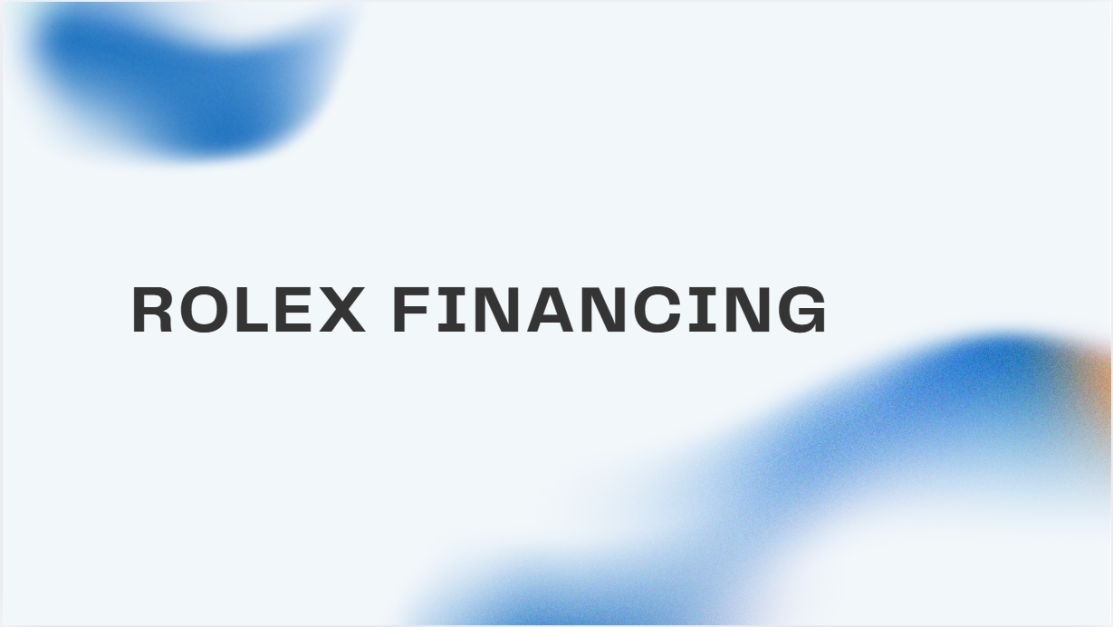 Rolex Financing