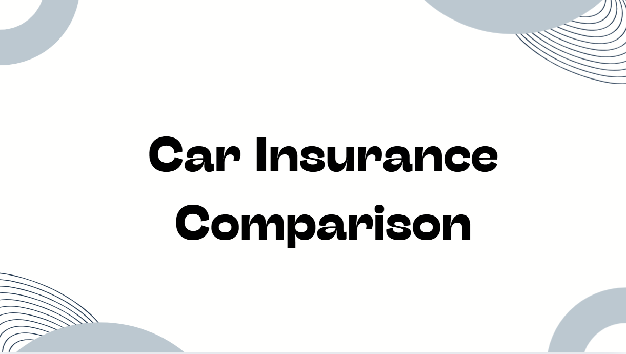 Car Insurance Comparison