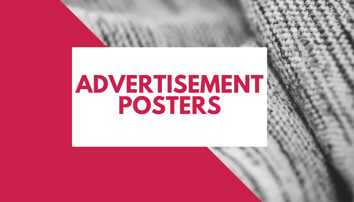 Advertisement Posters