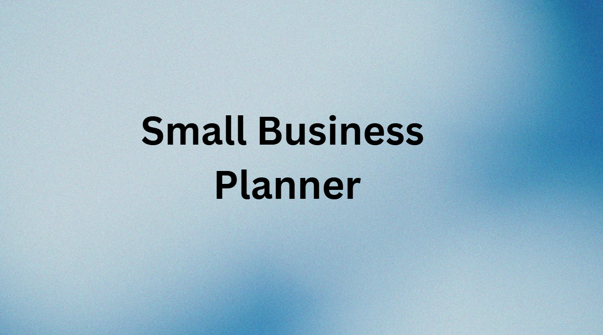 Small Business Planner