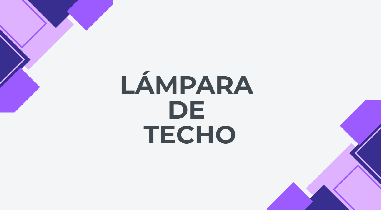 Lámpara de Techo