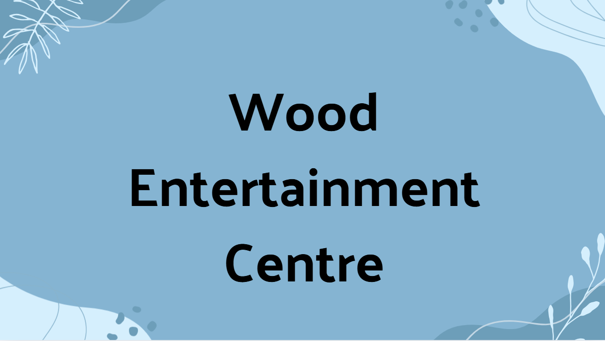 Wood Entertainment Centre