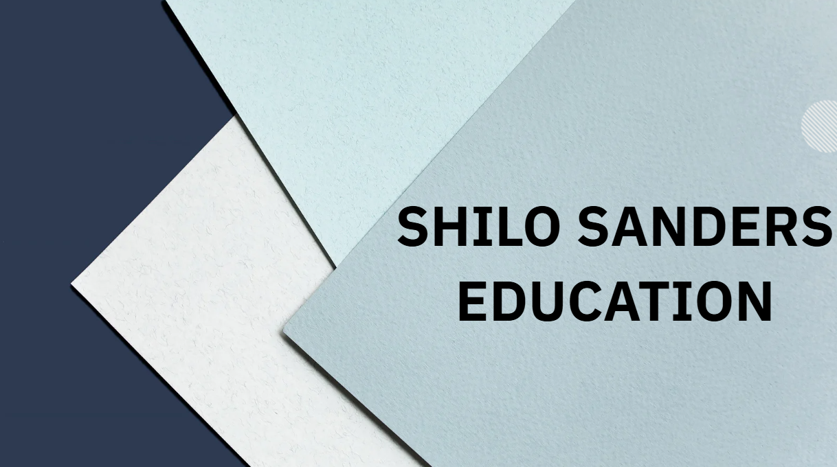 Shilo Sanders Education