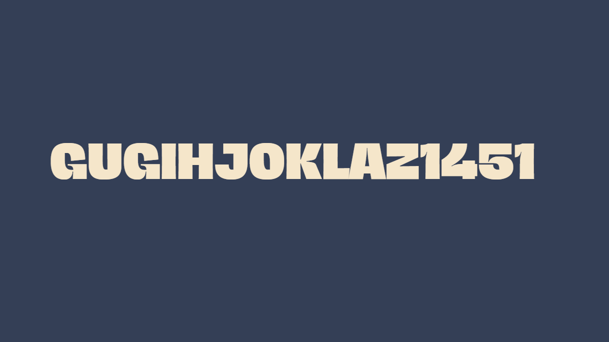 Gugihjoklaz1451