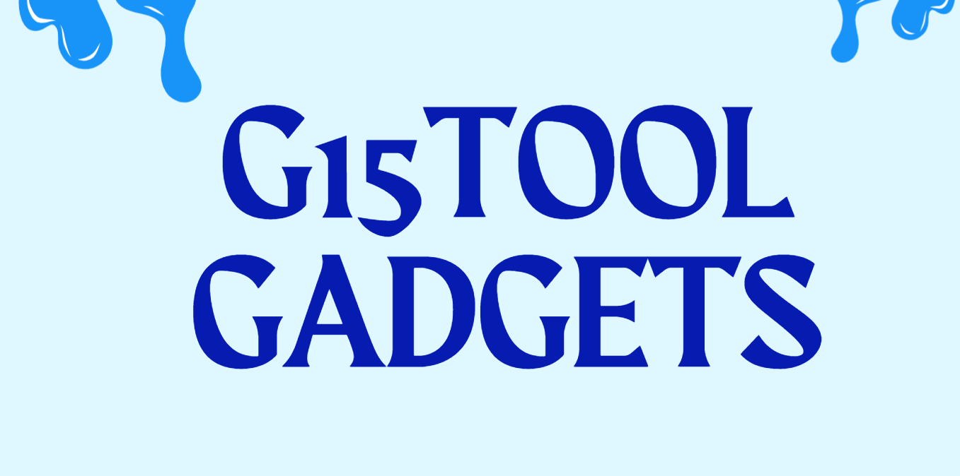 G15Tool Gadgets