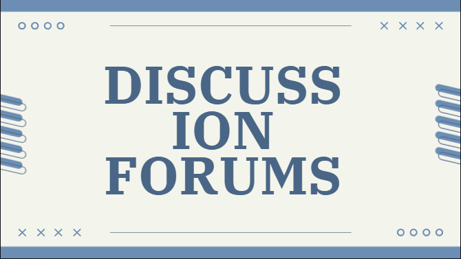discussion fourms