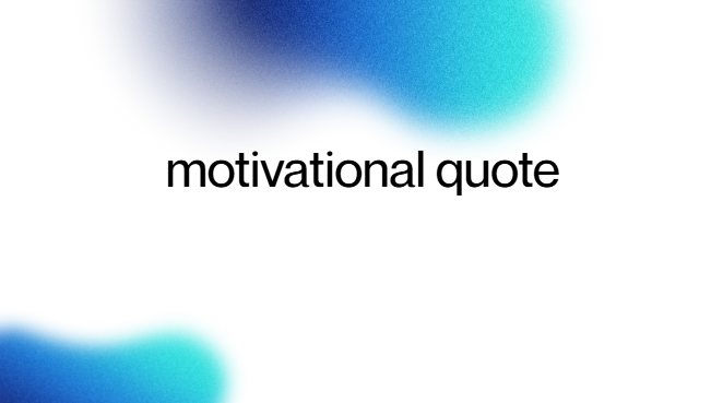 motivational quote